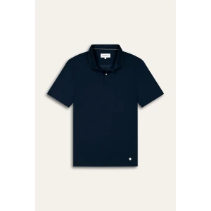 Navy blue color short sleeves polo for men | Quality brand Europann