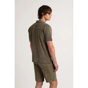 MIKA - Chemise éponge kaki