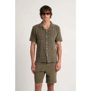 MIKA - Chemise éponge kaki