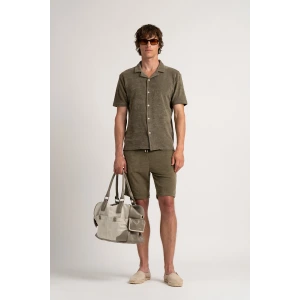 MIKA - Chemise éponge kaki