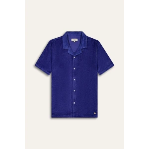 MIKA - Chemise éponge indigo