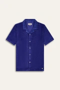 MIKA - Chemise éponge indigo