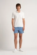 Polo tissu éponge blanc | Marque de qualité - Europann