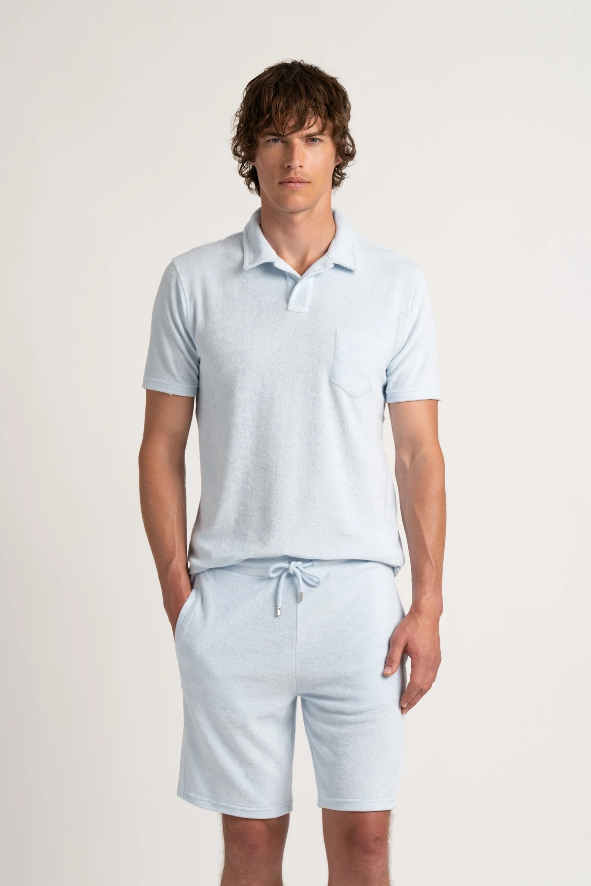 Short jogging éponge uni homme|Marque de qualité - Europann