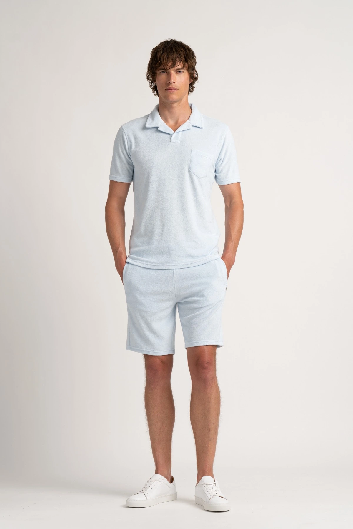 Short jogging éponge uni homme|Marque de qualité - Europann
