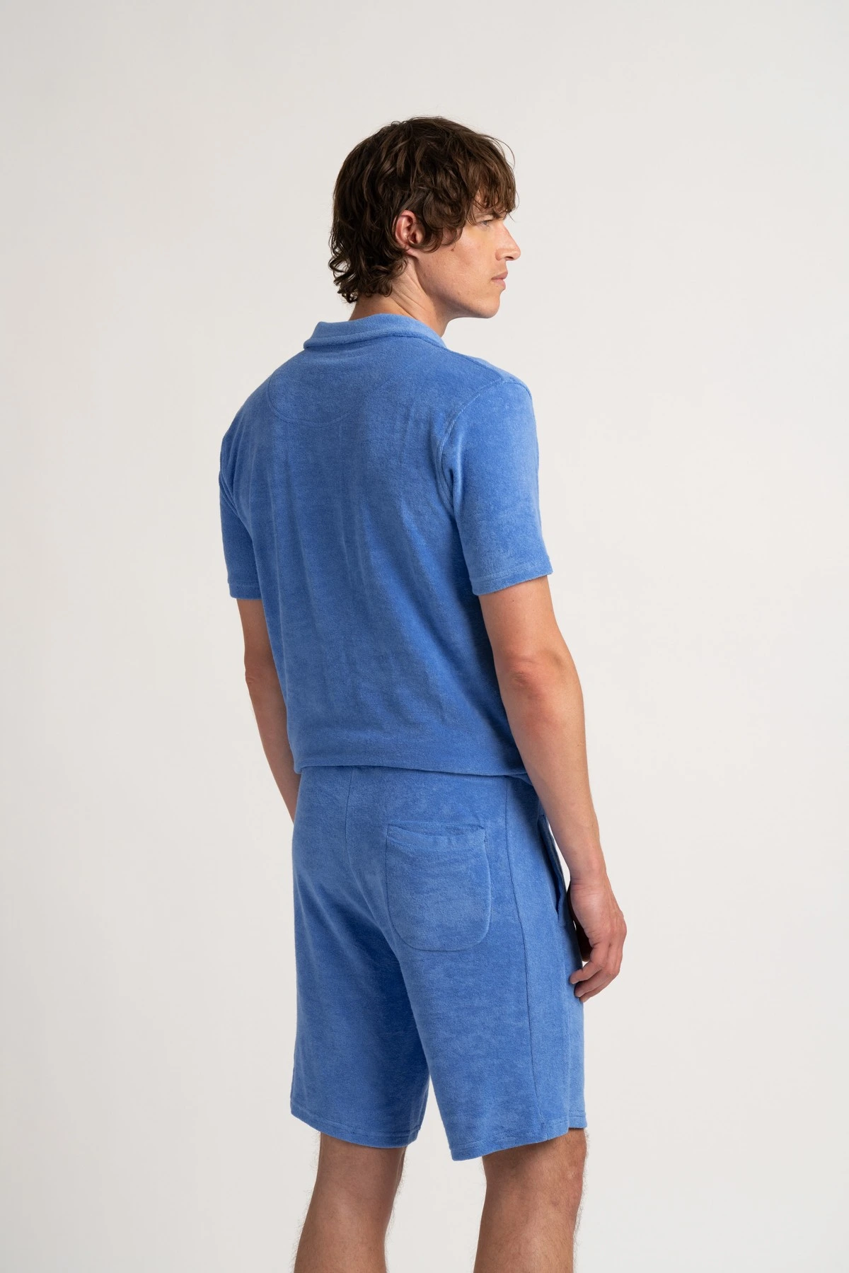Ocean blue sponge Jogging short |  Quality brand Europann