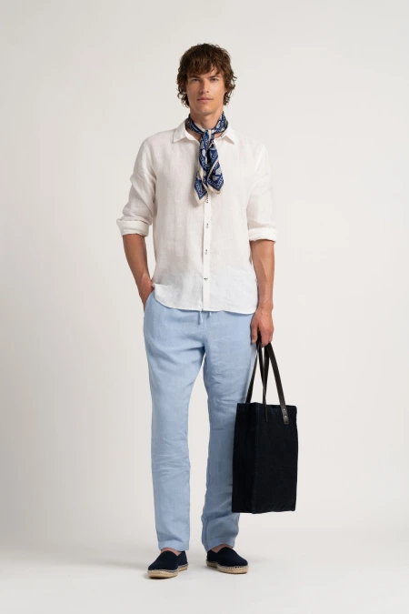 PANTALON ROMA CIEL