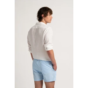 Short de bain uni bleu ciel homme|Maillot de qualité - Europann