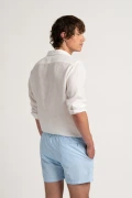 Short de bain uni bleu ciel homme|Maillot de qualité - Europann