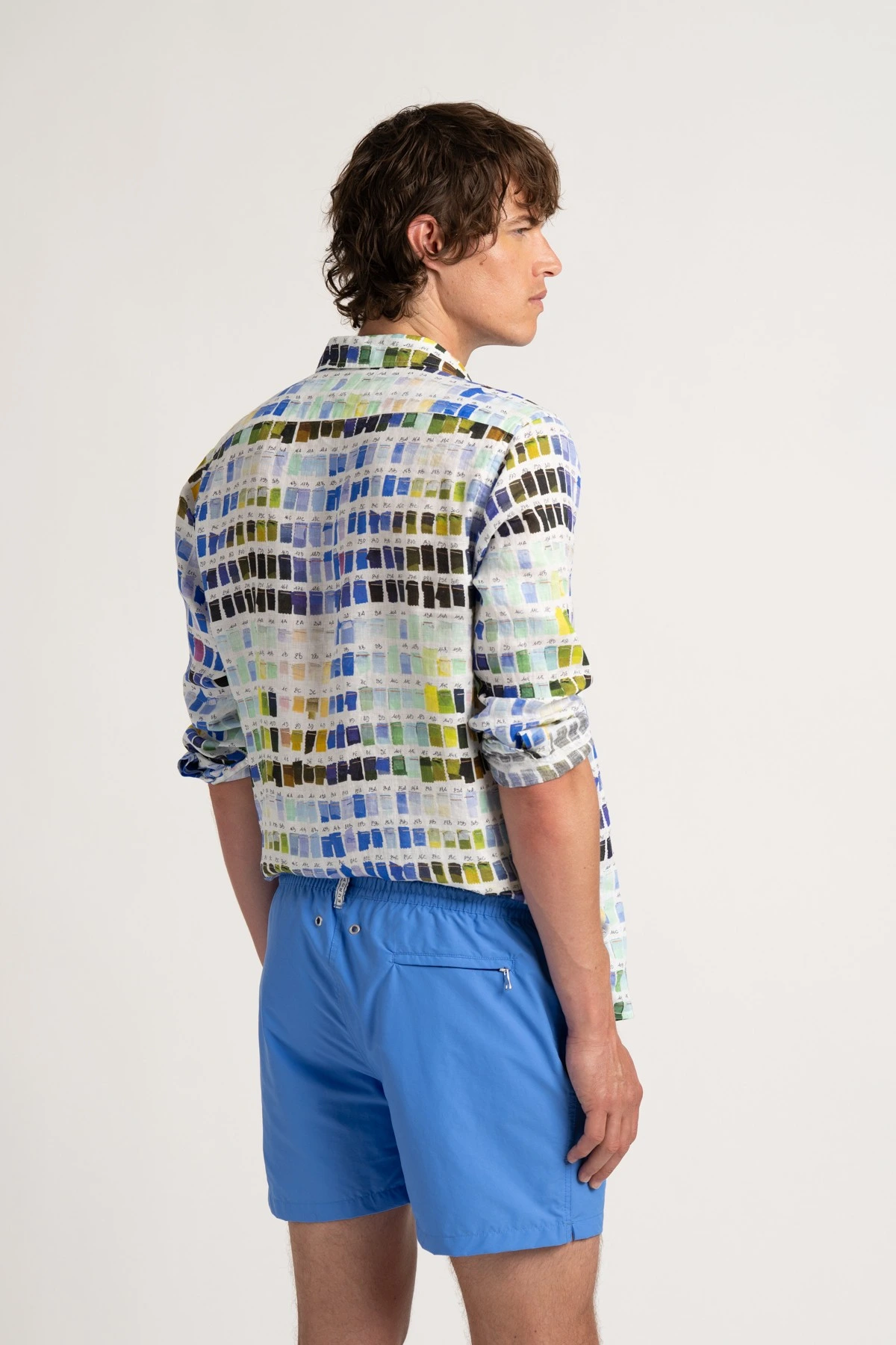 Short de bain uni bleu océan homme|Maillot de qualité - Europann 