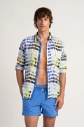 Short de bain uni bleu océan homme|Maillot de qualité - Europann 