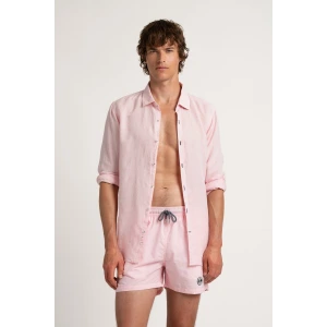 Short de bain uni rose  homme|Maillot de qualité - Europann