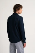 Chemise manches longues jersey slim fit |Marque de qualité - Europann