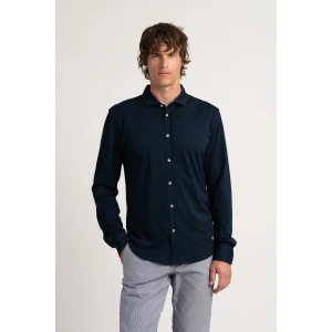 Chemise manches longues jersey slim fit |Marque de qualité - Europann