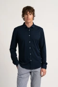 Navy blue color long sleeves shirt for men | Quality brand Europann