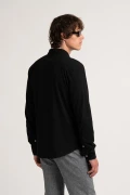 black color long sleeves shirt for men | Quality brand Europann