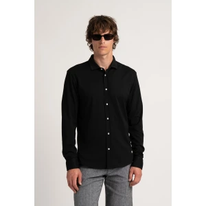 black color long sleeves shirt for men | Quality brand Europann