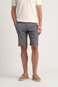 Bermuda en lin chiné coupe ajustée homme|Marque de qualité - Europann
