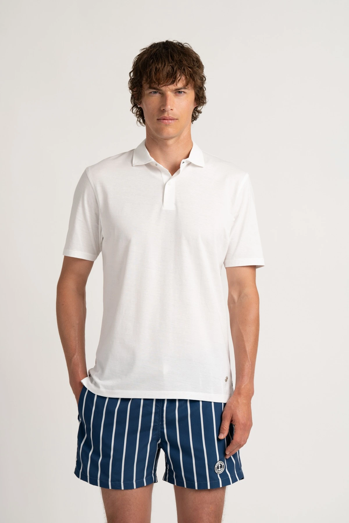 White color polo short sleeves polo for men | Quality brand Europann