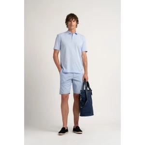 Sky blue color polo short sleeves polo for men|Quality brand Europann 