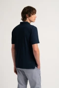Navy blue color short sleeves polo for men | Quality brand Europann