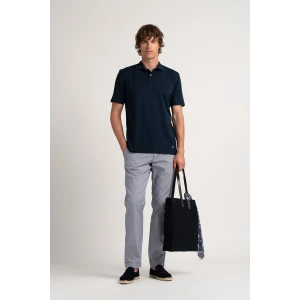 Navy blue color short sleeves polo for men | Quality brand Europann