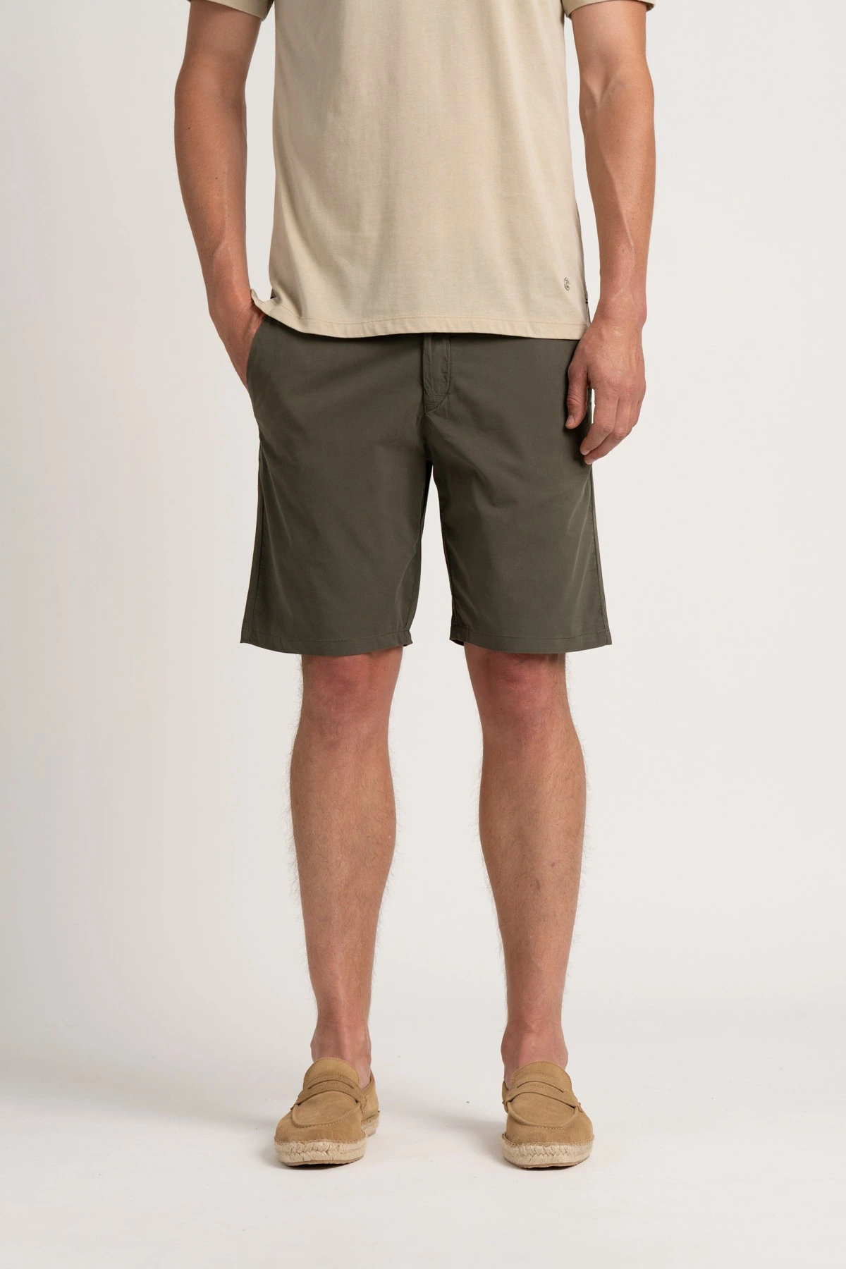 Bermuda en coton coupe ajustée homme|Marque de qualité - Europann