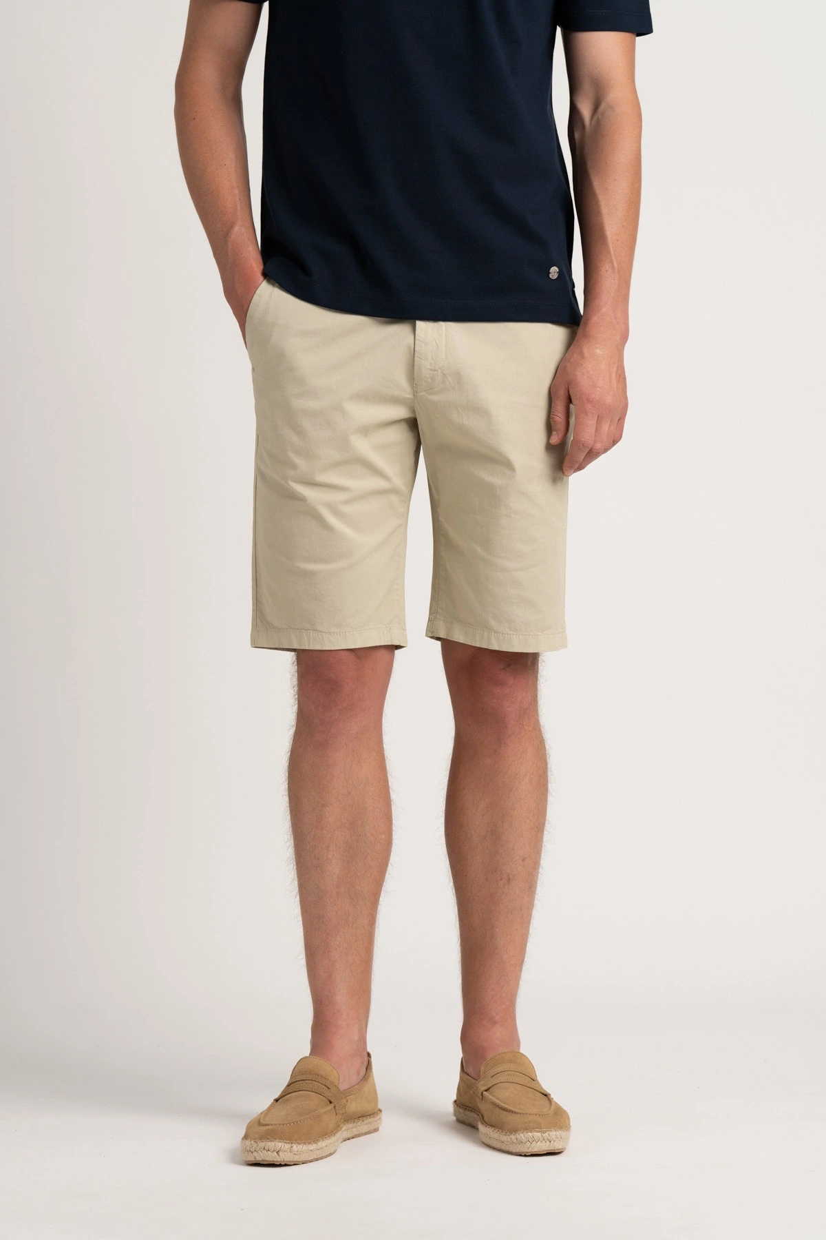Bermuda en coton coupe ajustée homme|Marque de qualité - Europann