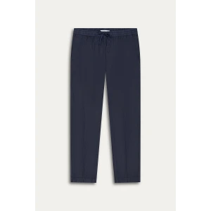 ROMA - Pantalon décontracté en lin marine
