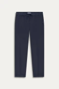 ROMA - Pantalon décontracté en lin marine
