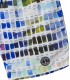BORNEO- Short de bain imprimé pantone, blanc