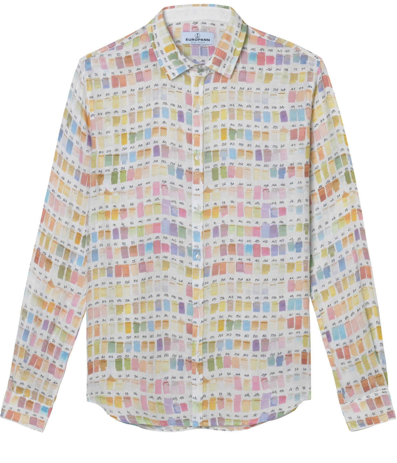 Pastel pantone linen shirt Ross| Quality brand Europann