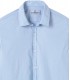 VARDY - Casual cotton voile shirt sky blue