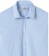 VARDY - Chemise en voile de coton unie décontractée, blanche