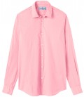 VARDY - Casual pink cotton voile shirt pink