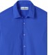 VARDY - Casual cotton voile shirt klein blue