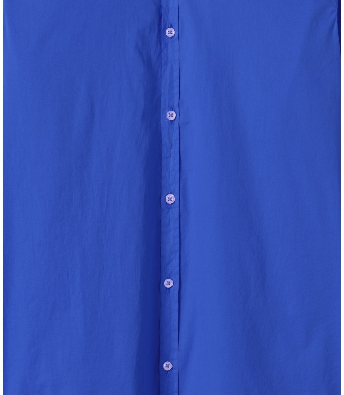 VARDY - Chemise en voile de coton unie décontractée, gitane