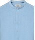 STAN - Linen shirt, Mao collar, sky blue