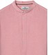 STAN - Linen shirt, mao collar, pink