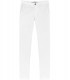 FLASH - Slim fit cotton chinos, white