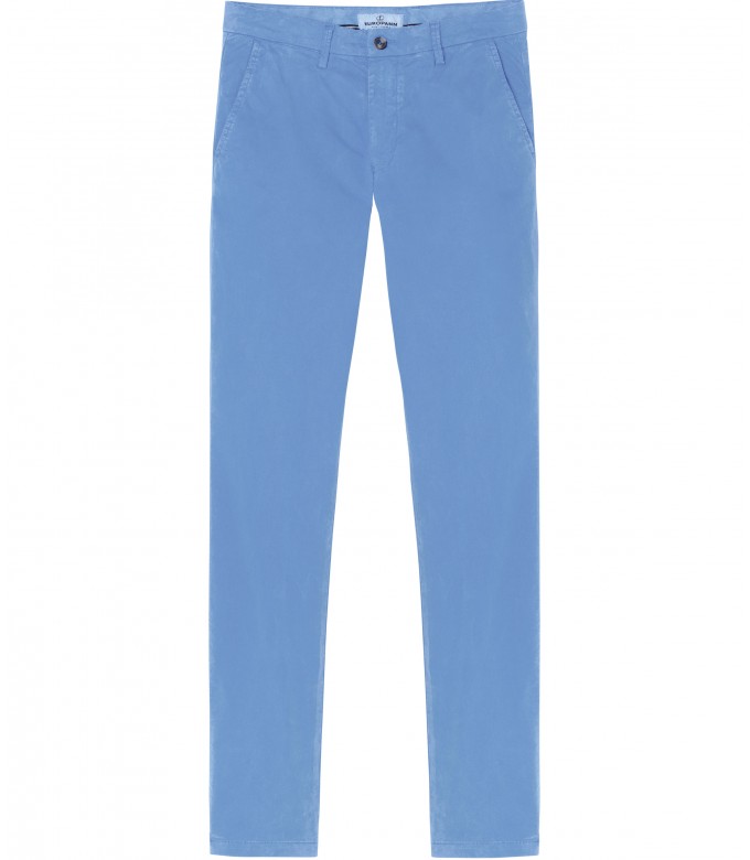 FLASH - Slim-fit chino pants, ocean