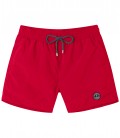 SOFT - Short de bain uni rouge