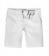 TEXAS - Bermuda chino slim uni, blanc