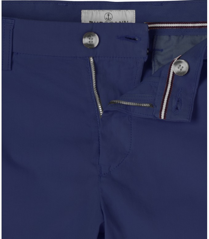 TEXAS - Bermuda chino slim uni, encre