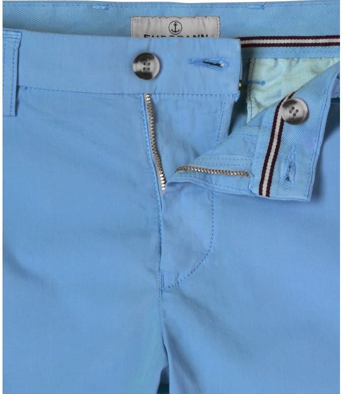 TEXAS - Bermuda Chino Slim Uni, ocean