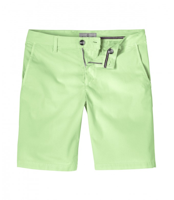 TEXAS - Slim fit chinos bermudas, anise