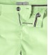 TEXAS - Anise green cotton slim-fit bermuda