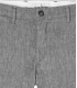 GORDON -  Grey linen chino pant