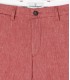 GORDON - Regular pants in mottled red linen