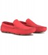 MONZA - Nubuck loafer, red